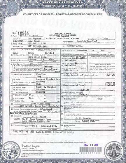 WDReam-death-certificate